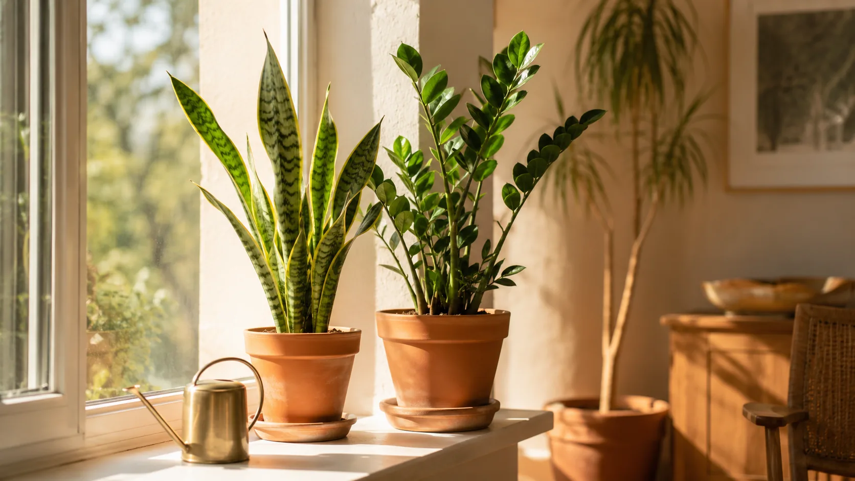 Plants for People Who Forget to Water
