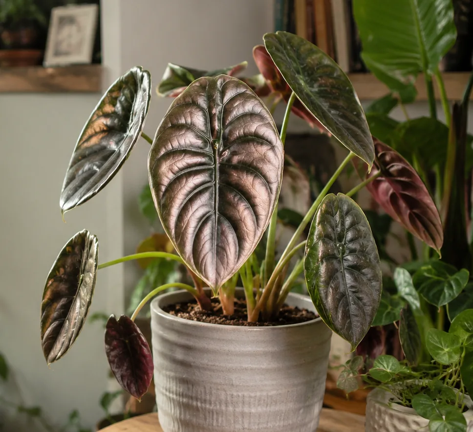 copper alocasia